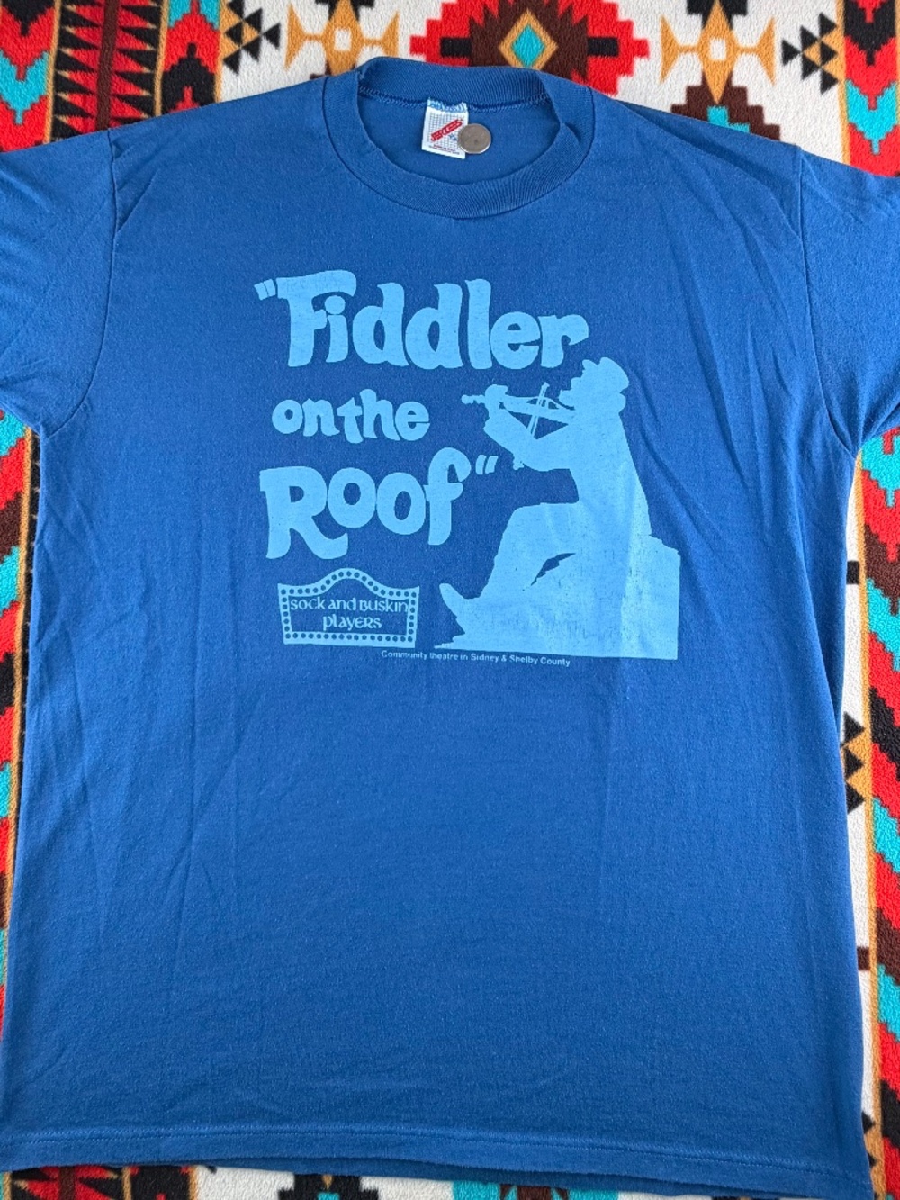 Vintage Fiddler on the Roof Community Theater T-Shirt XL USA
